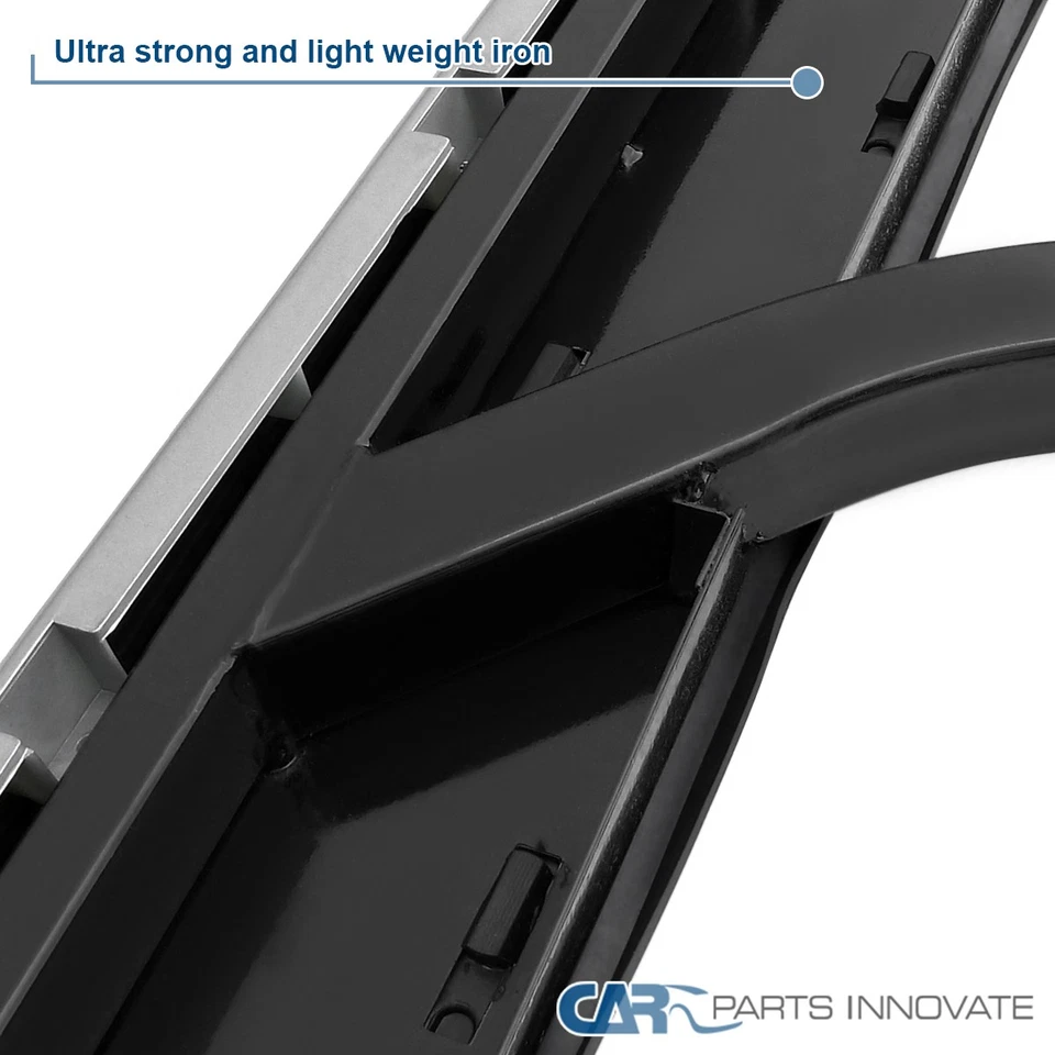 Fits 03-12 Range Rover L322 HSE Black Aluminum Side Step Bars Running Boards - Image 4 of 4