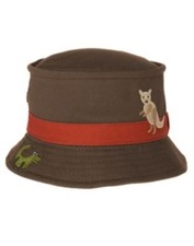 GYMBOREE OUTBACK ADVENTURE BROWN w/ OUTBACK SCENIC BUCKET HAT 12 24 2T 3T 4T 5T