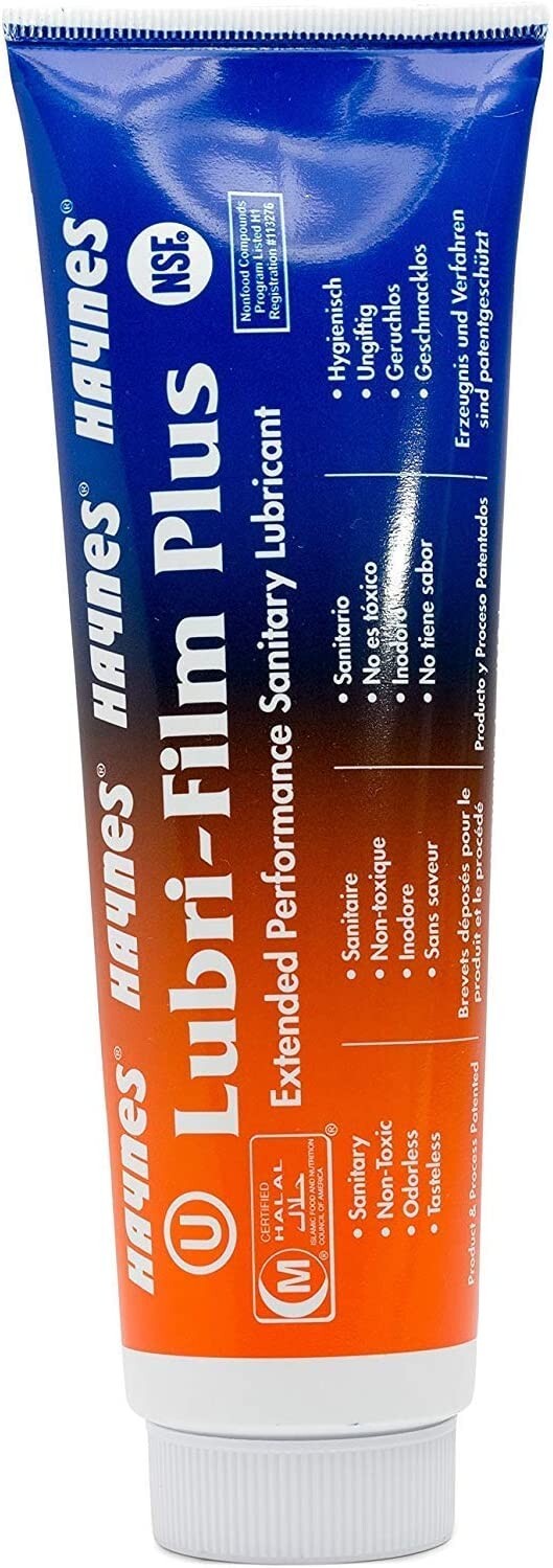 HAYNES LUBRIFILM FOOD SAFE GREASE LUBRICANT SANITARY LUBRIFILM 4oz