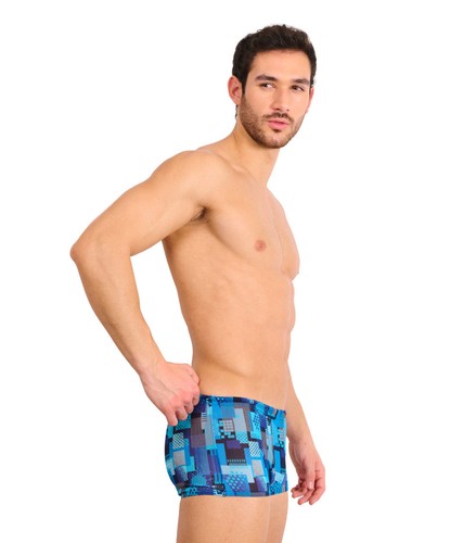 Traje de baño para hombre Kiniki Tan Through impermeable al sol, hipster corto. - Imagen 101 de 115