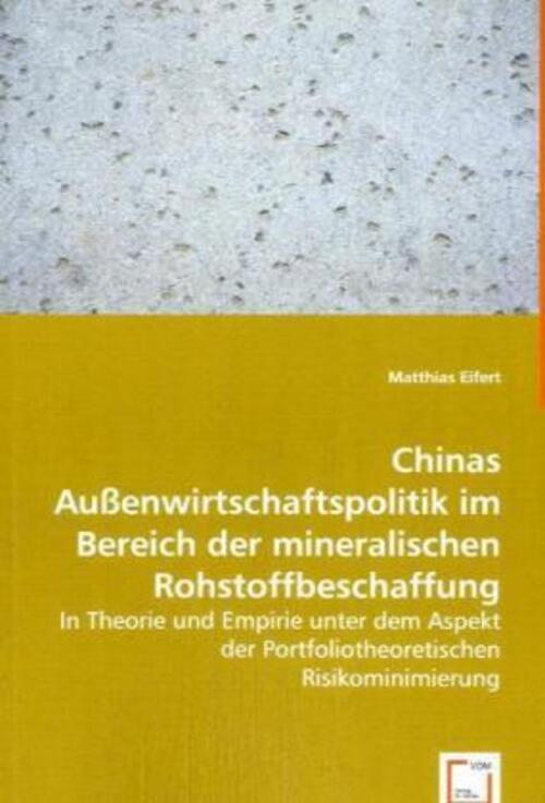 Thumbnail - Matthias Eifert | Chinas Außenwirtschaftspolitik Bereich Der