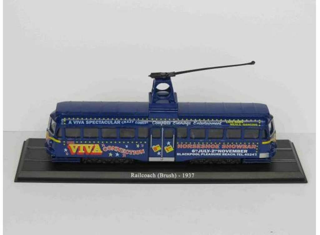 Blackpool Brush Tram - Railcoach (Brush) TRAM MODEL 1:76 SIZE
