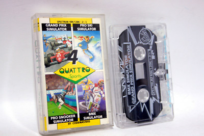 4 FOUR SPORTS CODE MASTERS SINCLAIR ZX SPECTRUM USED GOOD ENGLISH FR1 60479