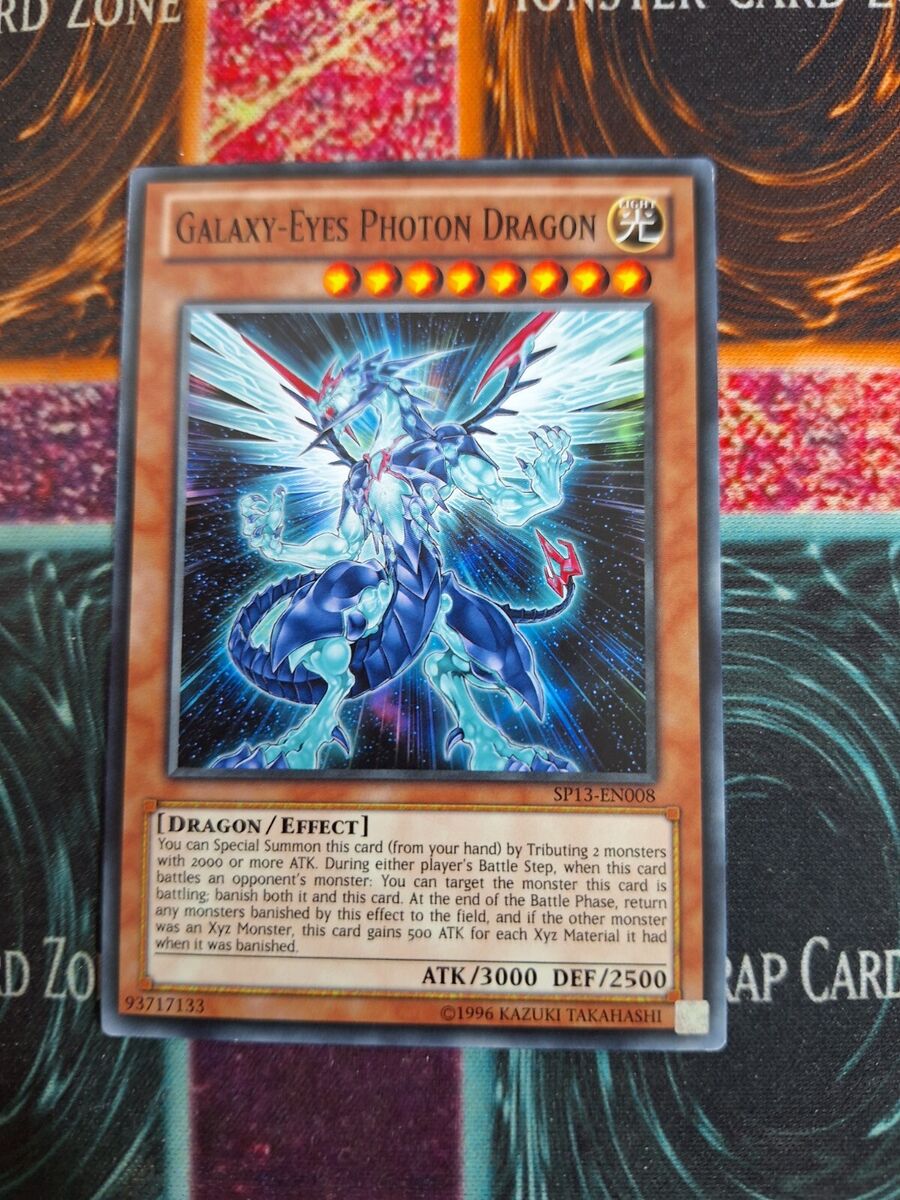 Yu-Gi-Oh! Galaxy-Eyes Photon Dragon SP13-EN008 Common Yu-Gi-Oh! Galaxy-Eyes Photon Dragon SP13-EN008 Common