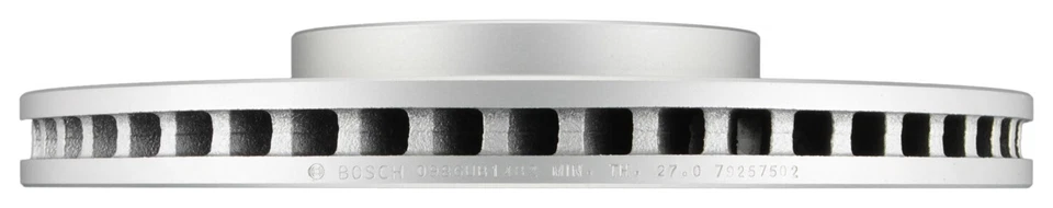 Rotor de freno de disco delantero derecho Bosch QuietCast 2007 para Lexus IS350 2006-2008 Foto 4 de 4