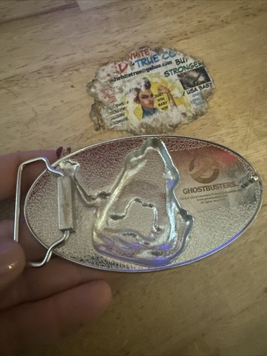 Slimer Ghostbusters Belt Buckle Ghost Official Columbia Pictures Movie Collector - 第 23/24 張圖片