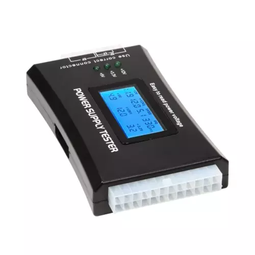 Power Supply Tester PC Computer LCD 20/24 Pin 4 PSU ATX BTX ITX SATA HDD Digital