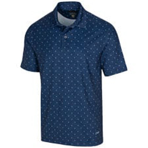 Neu Greg Norman ML75 Lab Haizahn Polo Golf Shirt für Herren - marineblau - Medium - Bild 1 von 2