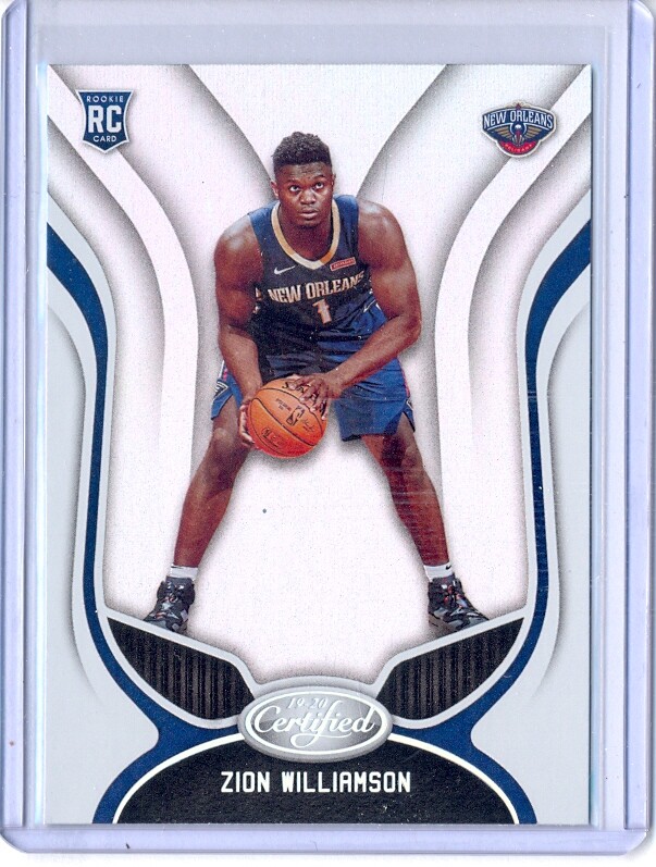 ZION WILLIAMSON 2019-20 PANINI CERTIFIED MIRROR ROOKIE RC