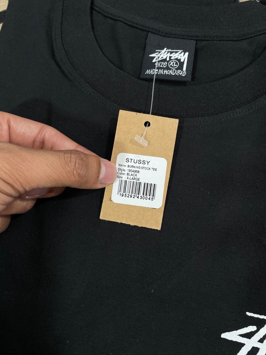 ★23SS★STUSSY BURNING STOCK TEE Stussy Burning Stock tee - Medium Original | eBay