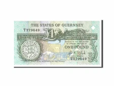 [#114262] Banknote, Guernsey, 1 Pound, 1991, Undated, KM:52c, UNC(65-70)