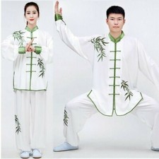 Suit Da Kung Fu Cinese In Cotone Ricamato Per Uomo E Donna SHP