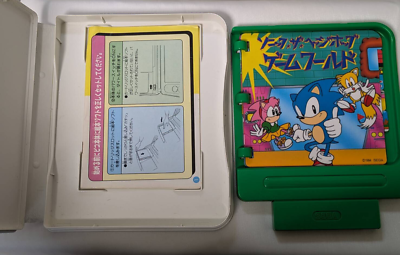 SEGA Pico Sonic the Hedgehog GameWorld Japan Import US Seller | eBay