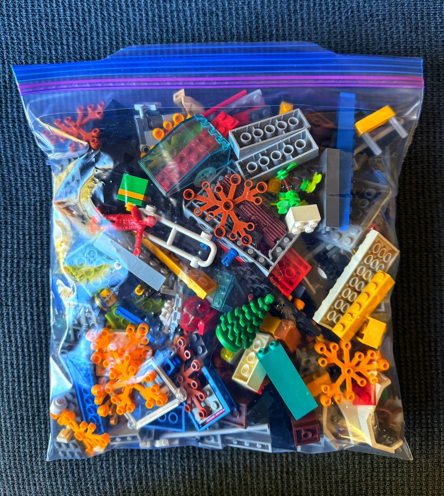 2 LB Lot Of Loose Random Pieces With At Least One Figure In Each Bag