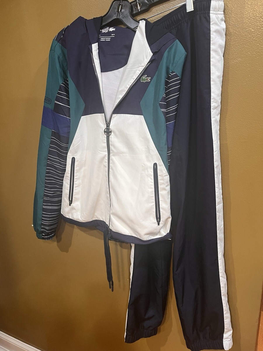 Lacoste Sport Tracksuit Size Medium 2 Piece WH8612 51 2WA NWOT | eBay