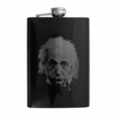8oz BLACK Albert Flask