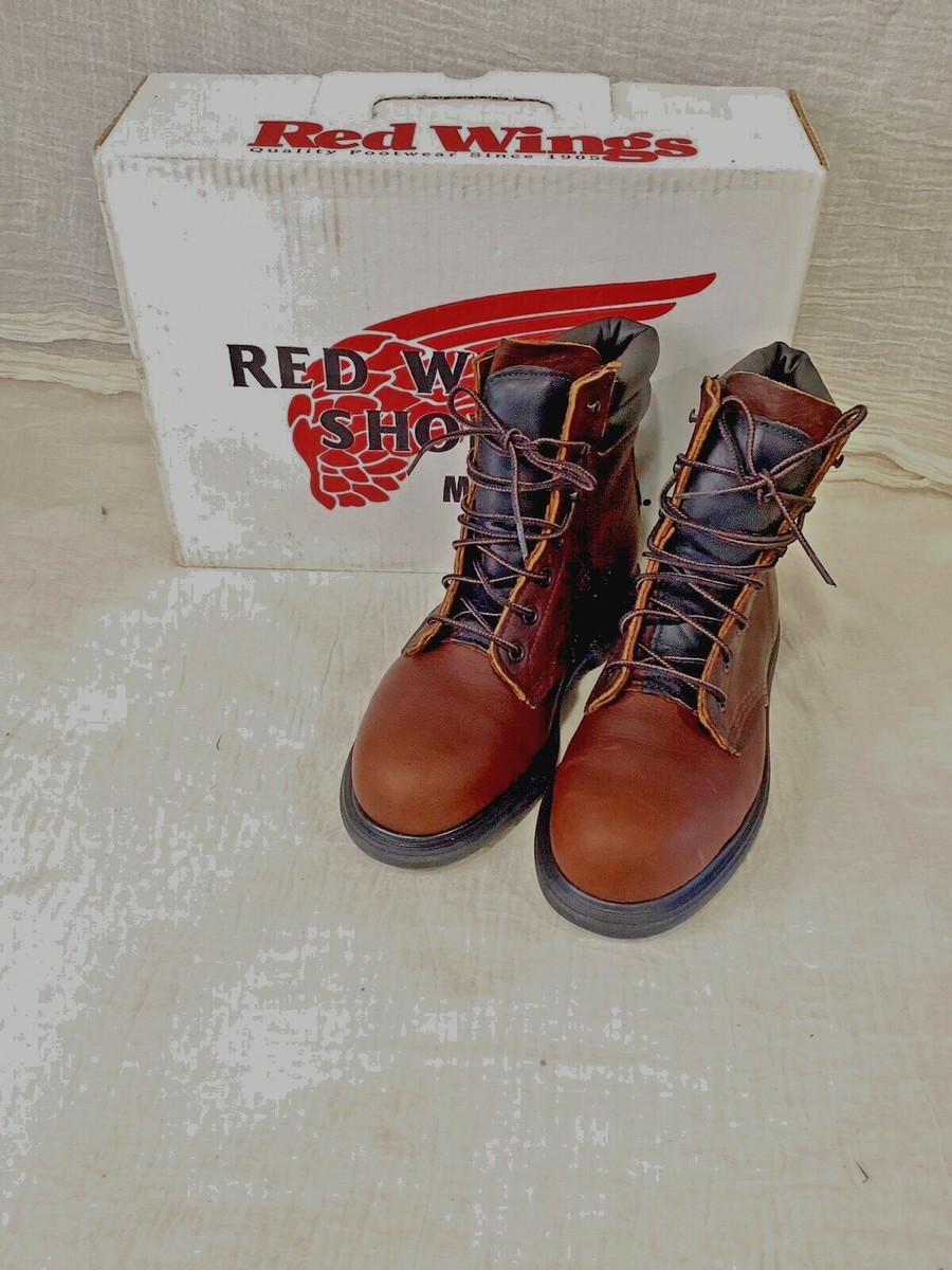 RED WING Made in USA 2379 Brown Womens Work Boots NEW in Box NIB 