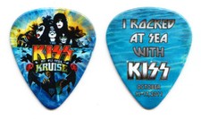 KISS Kruise I Rocked At Sea Guitar Pick - 2011 kiss kruise