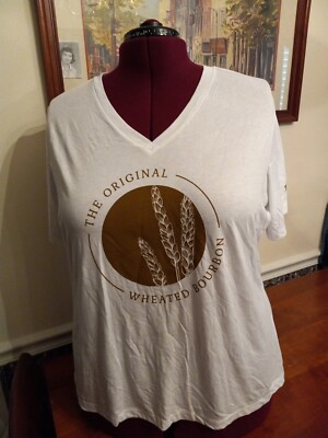 NWT XXL Wellers Bourbon Buffalo Trace Distillery VNeck T Shirt 