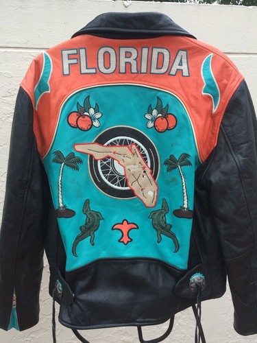RARE VINTAGE AVIREX FLORIDA THEME 