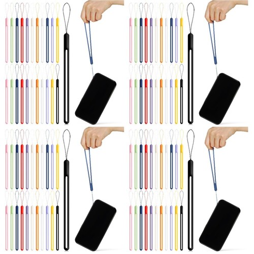 Set of 4 Mobile Phone Straps Miss Hand Lanyard Theft - Zdjęcie 5 z 12