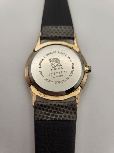 DOGMA PRIMA 21 Rubis Watch ref 42312-L Swiss Made 1960s .34mm Working - Imagen 5 de 18