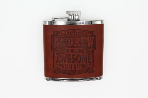 History & Heraldry Top Bloke - Hip Flask - Pre-Personalised Names - Men's Gifts - Picture 22 of 81
