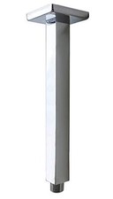 8-Inch Square Ceiling Mounted Shower Arm for Rain Shower Heads