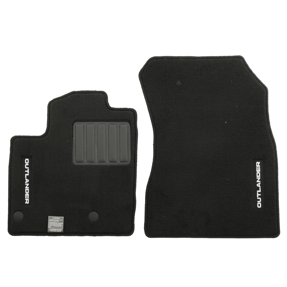 NUEVO OEM Mitsubishi 2022-2024 Outlander Alfombra Alfombrilla Juego Negro MZ315144 Foto 2 de 4