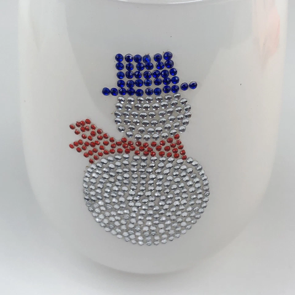 Primal Elements Icon Candle-Snowman 13 oz Glass Scent Frosty Citrus & Lily (read - Image 4 of 4