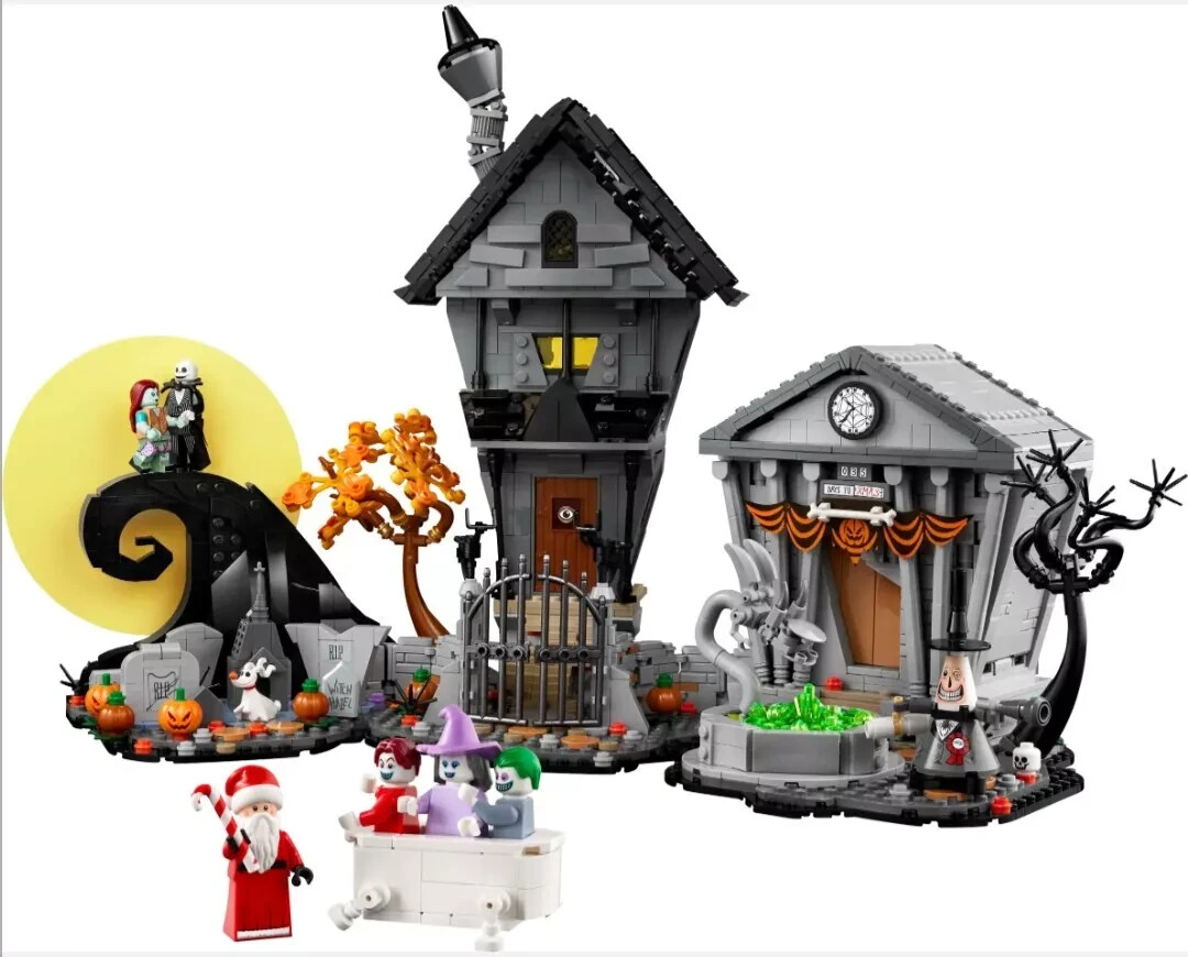 LEGO 21351 The NIGHTMARE BEFORE CHRISTMAS Set Disney Tim Burton