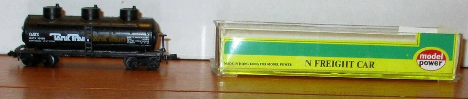 N Scale Freight + Tanker & Box Car Lot (4 Different) Atlas + Model Power + Roco - Image 4 of 4