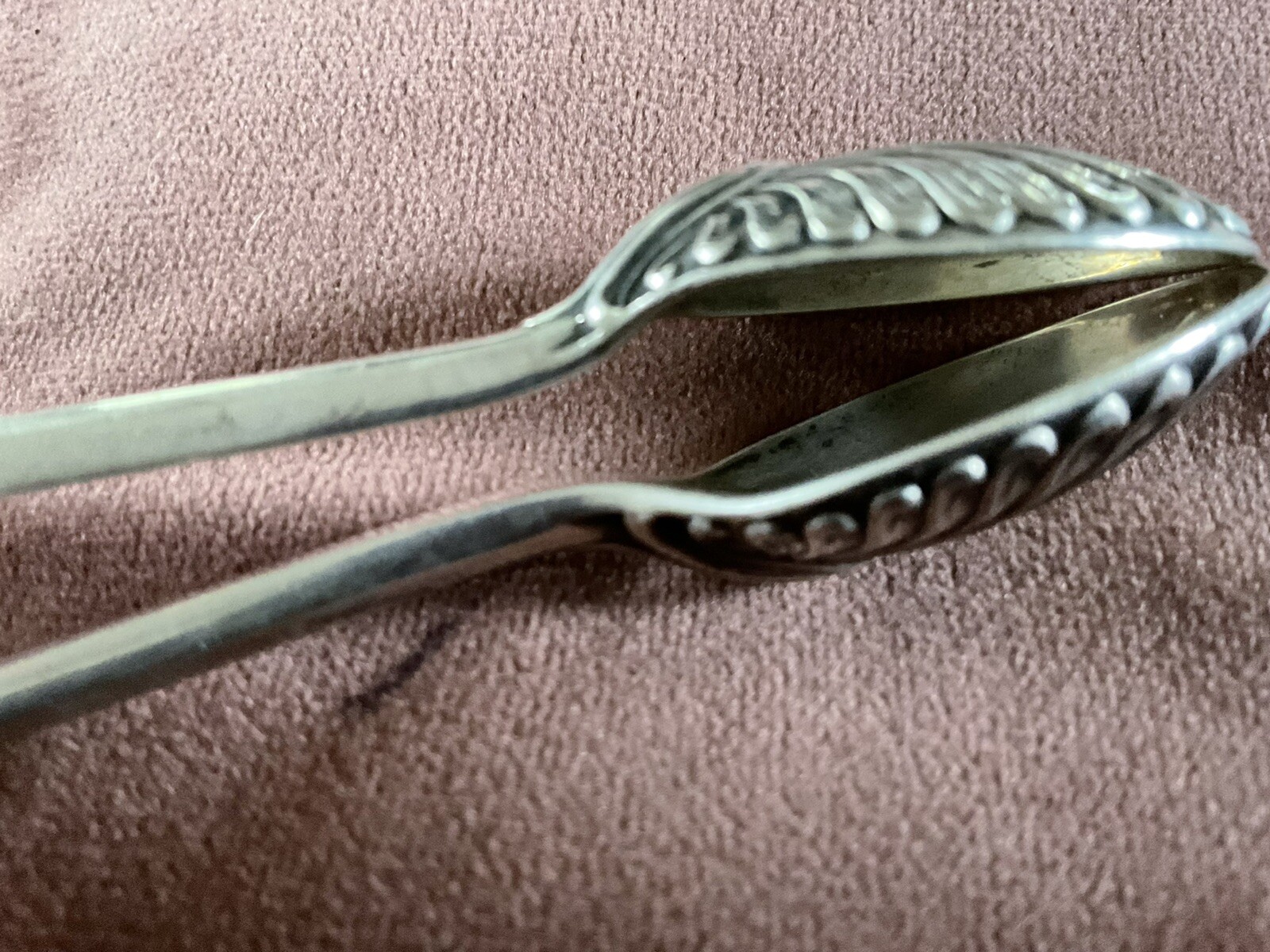 Ornate Hallmarked Sugar Tongs 6.5 Inches eBay
