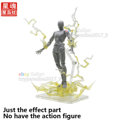 Tamashii Efecto Trueno Relámpago Azul Ver. Soporte Figma S.H Figuarts Fix - Imagen 6 de 6