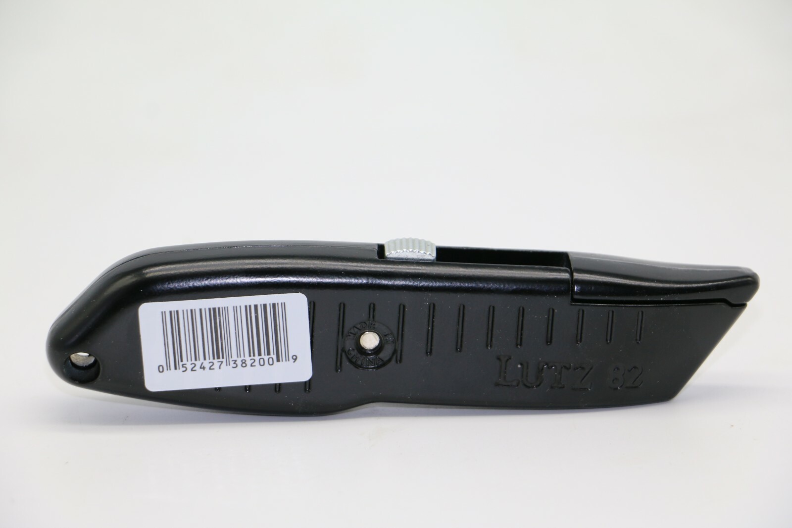 Lutz 30282 #82 Safety Nose Retractable Blade Utility Knife - Black (2-Pk)