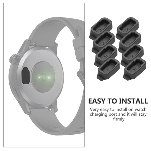 8 Pcs Dust-proof Plug for The Charging Port Watch Back Case Cover - 第 7/12 張圖片