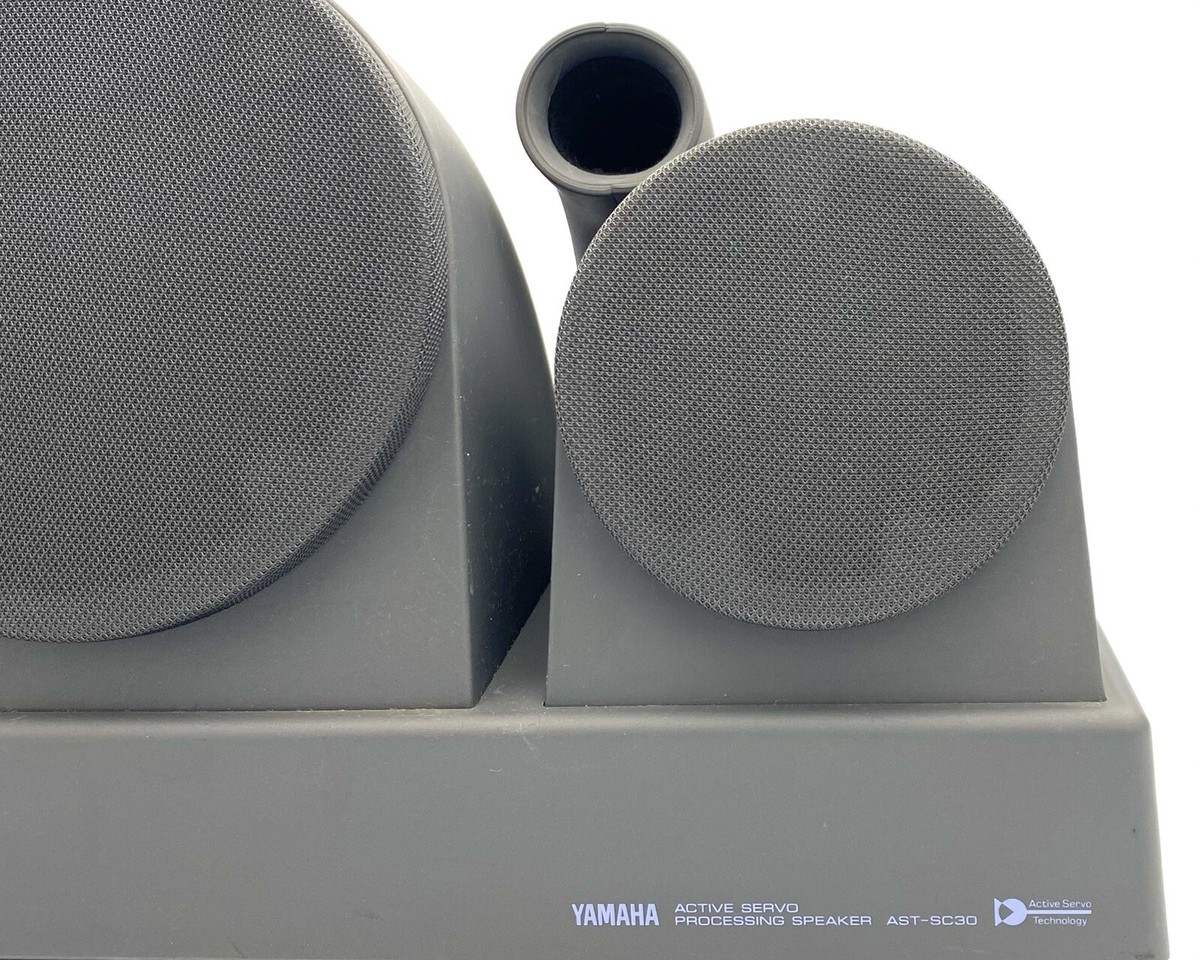 【動作未確認品】 YAMAHA ヤマハ スピーカー ペア AST-SC30 Tested - Working] Vintage YAMAHA AST-SC30 Pair of Speakers
