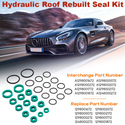 Mercedes R170 Hydraulic Cylinders Rebuilt Seal Kit For All Cylinders 1998-2004 E - Foto 7