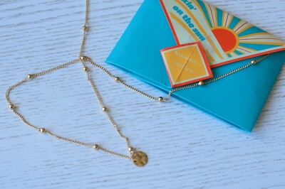 MY LITTLE BOX - Collier Albertine Doré Ou Chaine A Lunettes De Soleil / EBMO