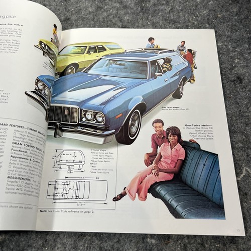 1974 Ford Station Wagon Yearbook Brochure Original 74 - Picture 15 of 22