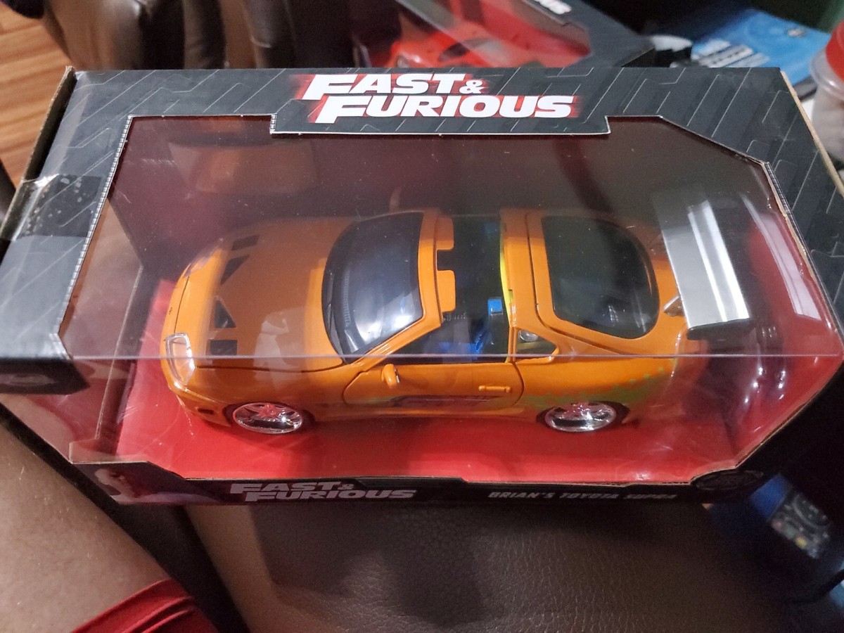 ミニカー Fast & Furious Brian's Toyota Supra 1/24 Amazon.com: Jada Toys Fast & Furious 1:24 Brian's Toyota