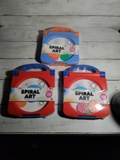 NEW Spiral Art Drawing Toy, Big Time Toys, Travel Size, Lot Of 3, 4 Wheels Each