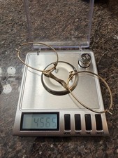 4.5g 1/10 12 Karat Gold Filled Scrap Piece Old Frames