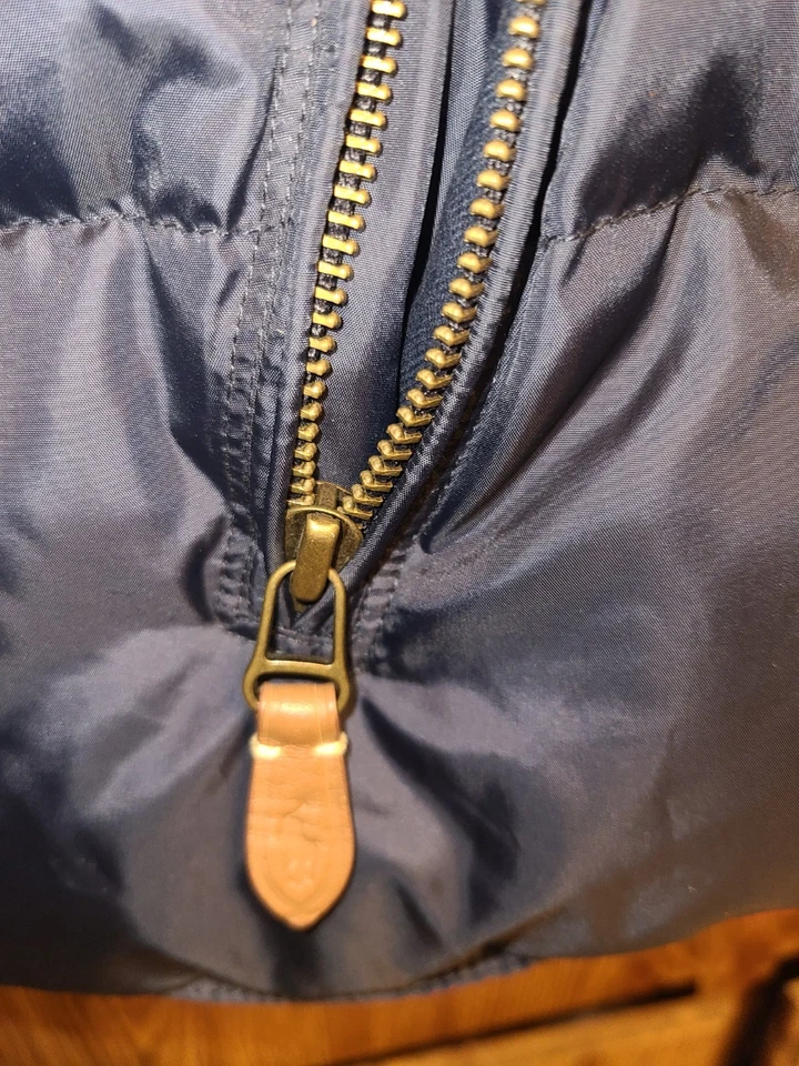 NUEVO CON ETIQUETAS Ralph Lauren Polo Para Hombres XLarge Chaleco Reversible Rojo Azul Chaleco Puffer Foto 2 de 4