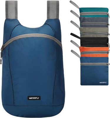 WATERFLY Faltbarer Rucksack Klein 15L: Ultraleicht Wanderrucksack Packable Tages