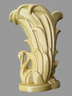 Vintage Signed McCoy Figural Swan 9” Yellow Art Pottery Vase