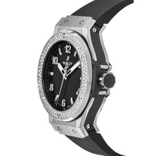 New Hublot Big Bang 38mm Black Dial Diamond Men's Watch 361.SX.1270.RX.1104 3