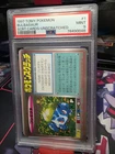 1997 Tomy Scratch Bulbasaur  Unscratched PSA 9