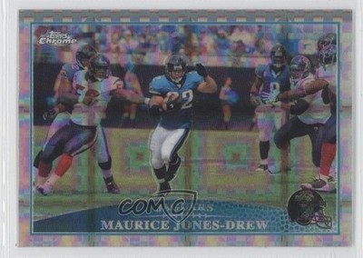 2009 Topps Chrome Retail X-Fractor Maurice Jones-Drew #TC9 0e3