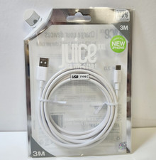 Image of (NEW) Juice USB TYPE-C | Charging Cable |  XXL 3m White